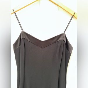 Black evening party dress size 4P